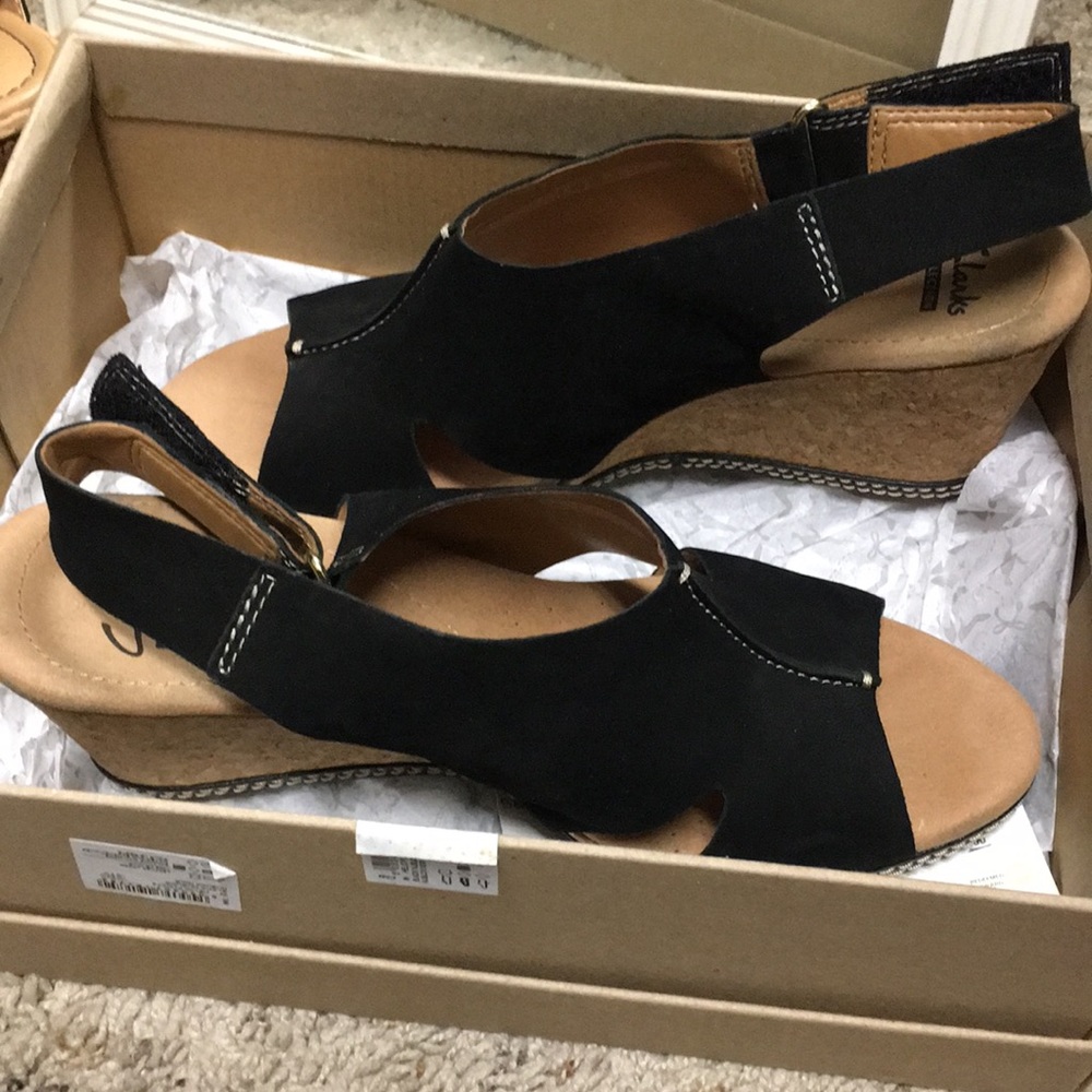 Clark’s slingback sandals